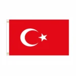 Turkish Flag No. 4 Polyester Flag