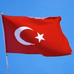 Turkish Flag No. 4 Polyester Flag - Image 2