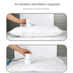 Car Air Pump Outdoor Mini Portable Swimming Ring Air Bed Air Pump - Image 3