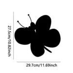 Acrylic Butterfly Stereo Wall Stickers Bedroom Living Room Background Wall Decoration Soft Mirror - Image 2