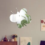 Acrylic Butterfly Stereo Wall Stickers Bedroom Living Room Background Wall Decoration Soft Mirror - Image 3