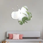 Acrylic Butterfly Stereo Wall Stickers Bedroom Living Room Background Wall Decoration Soft Mirror - Image 4