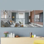 Acrylic Mirror Square Stereo Wall Stickers Self-Adhesive Decorative Soft Mirror Right Angle Model - Image 3