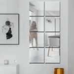 Acrylic Mirror Square Stereo Wall Stickers Self-Adhesive Decorative Soft Mirror Right Angle Model - Image 6
