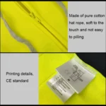 Reflective Hooded Zipper Sweatshirt Outdoor Sports Fleece Reflective Clothing - Image 6