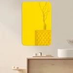 Round Corner Models Rectangle Acrylic Mirror Stereo Wall Stickers Home Decoration Soft Mirror - Image 5