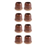 8pcs /Set Round Table And Chair Leg Covers For Tiles/Wooden Floors Furniture Protectors