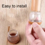 8pcs /Set Round Table And Chair Leg Covers For Tiles/Wooden Floors Furniture Protectors - Image 6