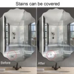 18pcs /Set Acrylic Cherry Blossom Mirror Wall Sticker Living Room Bedroom Background Wall Decoration - Image 3