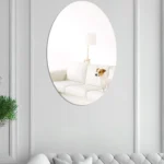 Oval Acrylic Mirror Stereo Wall Stickers Home Decoration Soft Mirror - Image 3