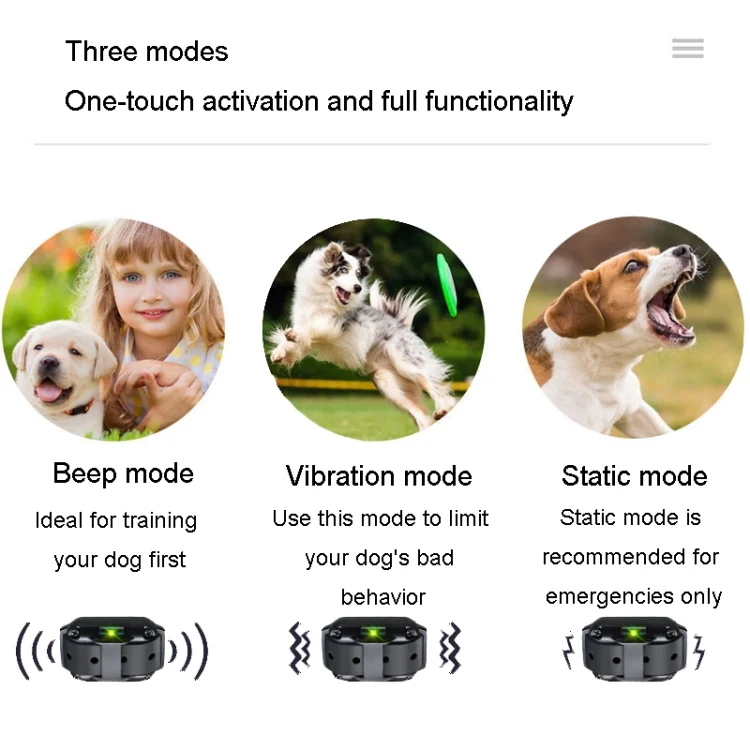 TBD06041126_B4.webp 800m Remote Control Stop Barker Dog Trainer Smart Anti-Disturbance Vibration Collar - Image 5