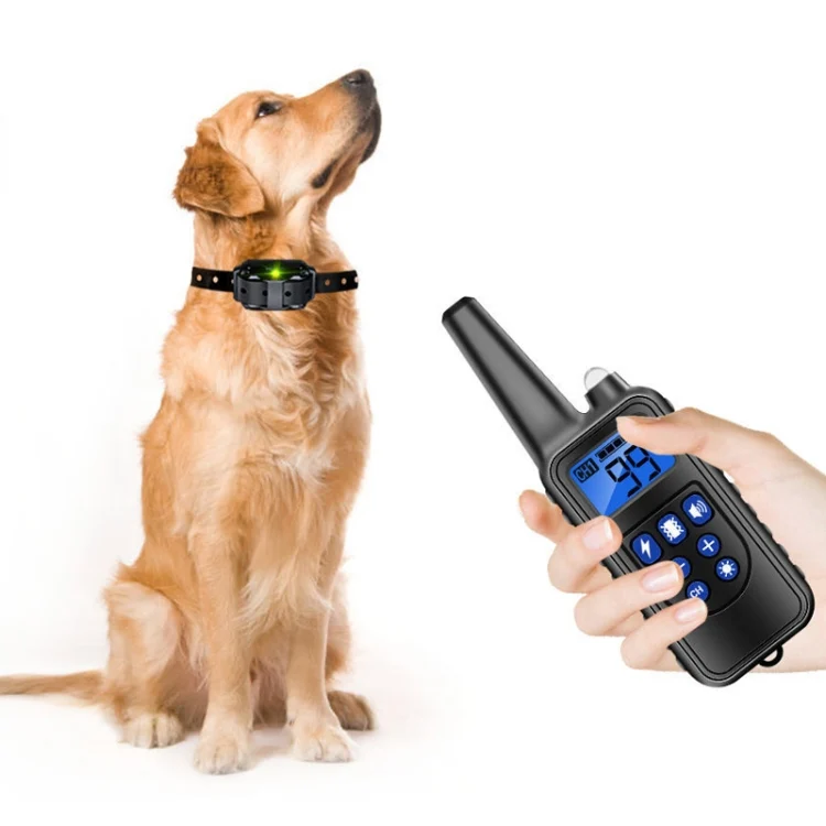 TBD06041126_B7.webp 800m Remote Control Stop Barker Dog Trainer Smart Anti-Disturbance Vibration Collar - Image 8