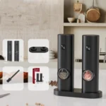 Electric Automatic Salt and Pepper Grinder Set Battery Powered - Image 6
