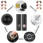 Electric Automatic Salt and Pepper Grinder Set Battery Powered - Image 2