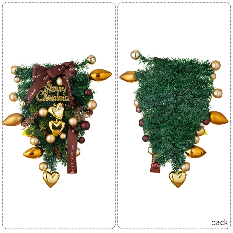 TBD06041179_2.webp Love Golden Balls Christmas Tree Christmas Decoration Wreath - Image 3