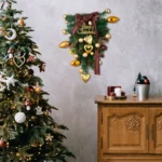 Love Golden Balls Christmas Tree Christmas Decoration Wreath - Image 6
