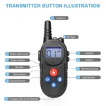 1000m Remote Control Intercom Dog Trainer Electric Shock Vibration Stop Barker - Image 6