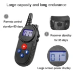 1000m Remote Control Intercom Dog Trainer Electric Shock Vibration Stop Barker - Image 7