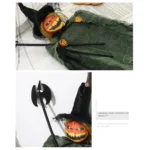 Halloween Terror Pumpkin Doll Pendant Haunted House Party Hanging Ghost Props - Image 4