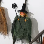 Halloween Terror Pumpkin Doll Pendant Haunted House Party Hanging Ghost Props - Image 5