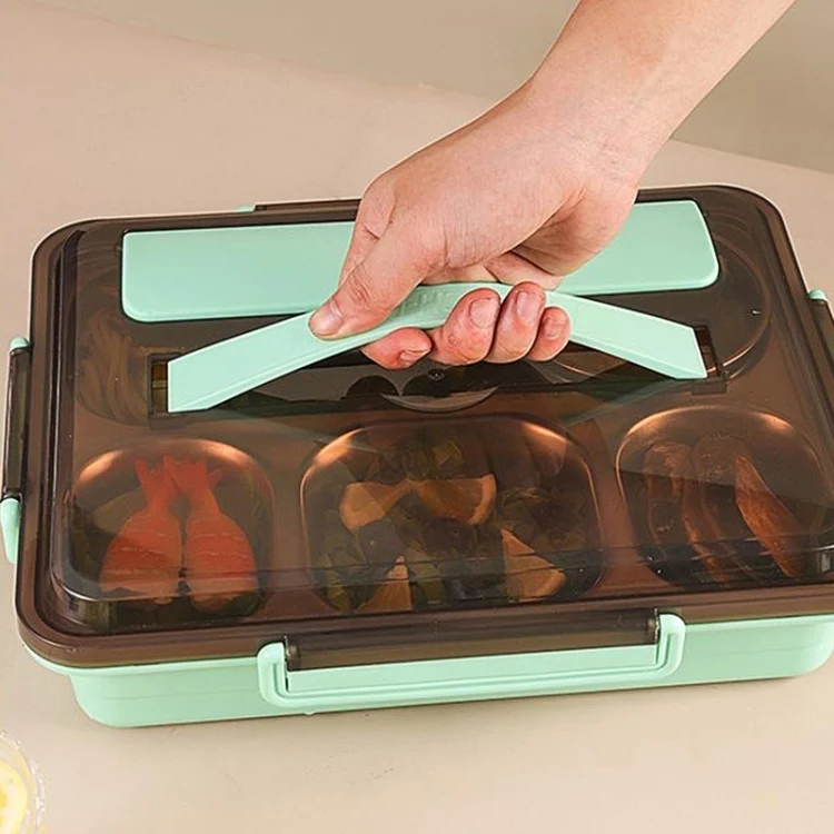 TBD06041214_B7.webp 304 Stainless Steel Lunch Box Leakproof Insulated Student Dormitory Bento Box - Image 8
