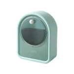 Wall-mounted Flip-top Cotton Swab Storage Box Cosmetics Box