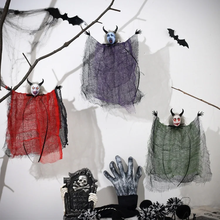 TBD06041255_B1.webp Halloween Decorations Horror Evil Ghost Doll Pendant Haunted House Decoration Props - Image 2