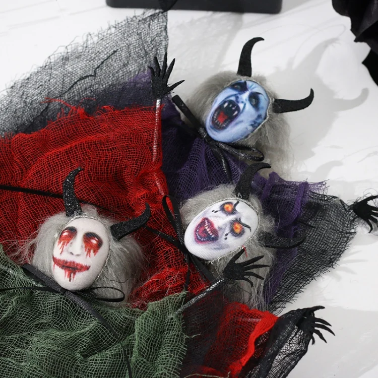 TBD06041255_B6.webp Halloween Decorations Horror Evil Ghost Doll Pendant Haunted House Decoration Props - Image 7