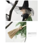 Halloween Broom Witch Doll Pendant Ghost Festival Party Props - Image 5