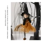 Halloween Broom Witch Doll Pendant Ghost Festival Party Props - Image 7
