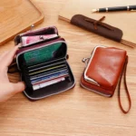 Ladies Buckle Coin Purse Detachable Large Capacity Clutch Bag Multi-card Slot Wallet - Image 2