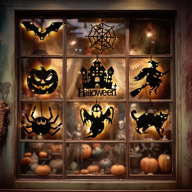 TBD06041296_B3.webp 4.5V Halloween Glowing Hanging Lights Party Holiday Decoration - Image 4