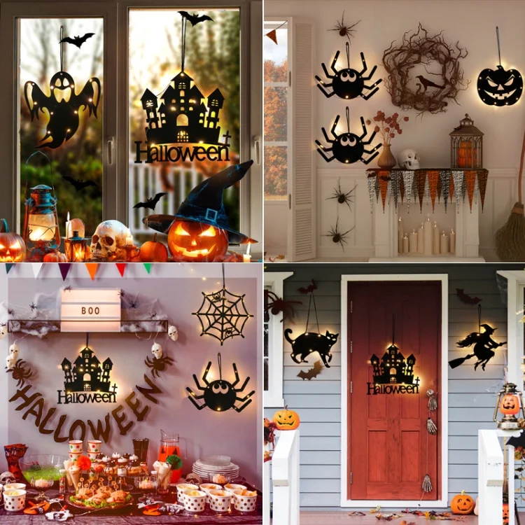 TBD06041296_B5.webp 4.5V Halloween Glowing Hanging Lights Party Holiday Decoration - Image 6