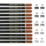 Sketch Drawing Pencil Set 2H-8B Special Pencil for Art Painting - Image 4