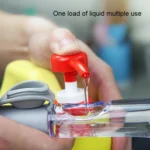 Kitchen Long Handle Automatic Liquid Filling Non-Stick Pan Scrubber Brush Cleaning Brush - Image 7