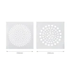 FASOLA 15pcs /Bag Sink Disposable Filter Sewer Mouth Non-woven Floor Drain Sticker - Image 2