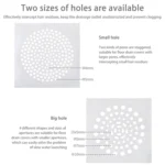 FASOLA 15pcs /Bag Sink Disposable Filter Sewer Mouth Non-woven Floor Drain Sticker - Image 3