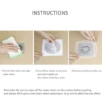 FASOLA 15pcs /Bag Sink Disposable Filter Sewer Mouth Non-woven Floor Drain Sticker - Image 9