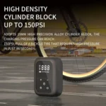 Multifunctional Portable Car Electric Wireless Tire Inflator Pump - Image 11