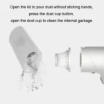 Portable Handheld USB Charging Car Vacuum Cleaner - Image 4