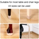Non-Woven Self-Adhesive Chair Non-Slip Foot Stickers Universal Table And Bench Leg Pads - Image 10