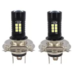 1pair Automotive High-power LED White Light Fog Lamp