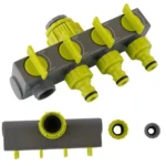 Garden Lawn Watering EU Threaded Faucet One Input Four Output Valve Diverter - Image 2