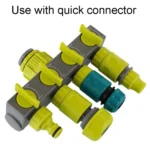 Garden Lawn Watering EU Threaded Faucet One Input Four Output Valve Diverter - Image 5