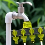 Garden Lawn Watering EU Threaded Faucet One Input Four Output Valve Diverter - Image 6