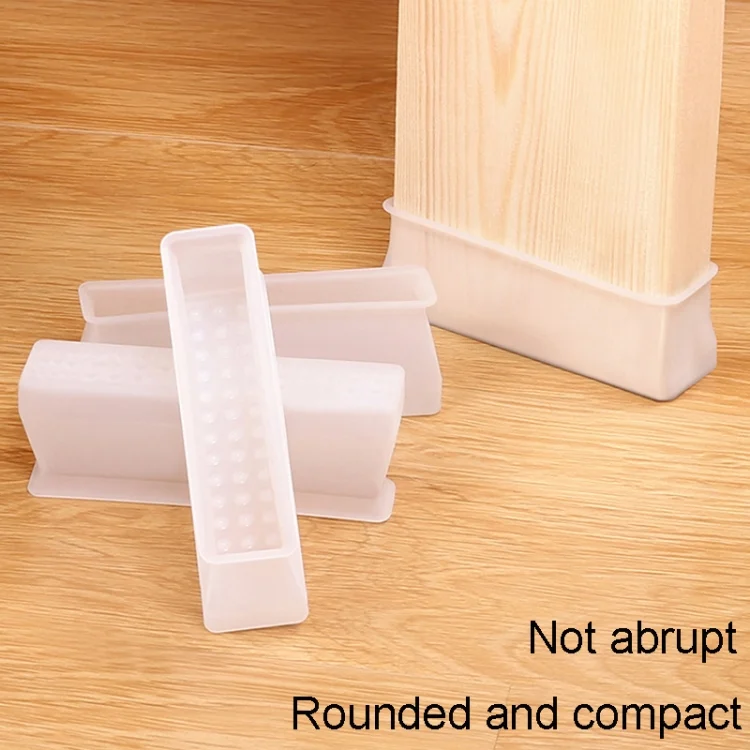 TBD06041352_B4.webp 4pcs /Set Childrens Bed Feet Silicone Fixed Anti-Slip Mat Silent Wear-Resistant Bed Feet Protector - Image 5