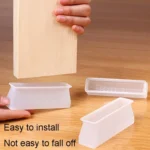 4pcs /Set Childrens Bed Feet Silicone Fixed Anti-Slip Mat Silent Wear-Resistant Bed Feet Protector - Image 6