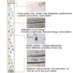 1m Waterproof Colorproof LED Strips Neon Light Bar - Image 2