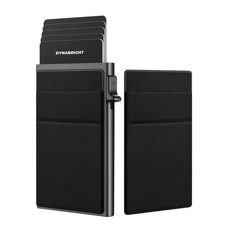TBD06041378_B1.webp Slim Metal Wallet Pop Up Credit Card Holder RFID Blocking Men Business Card Clip - Image 2