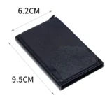 Pop Up Metal Card Holder with Lycra Cloth RFID Aluminum Alloy Credit Card Box - Image 3